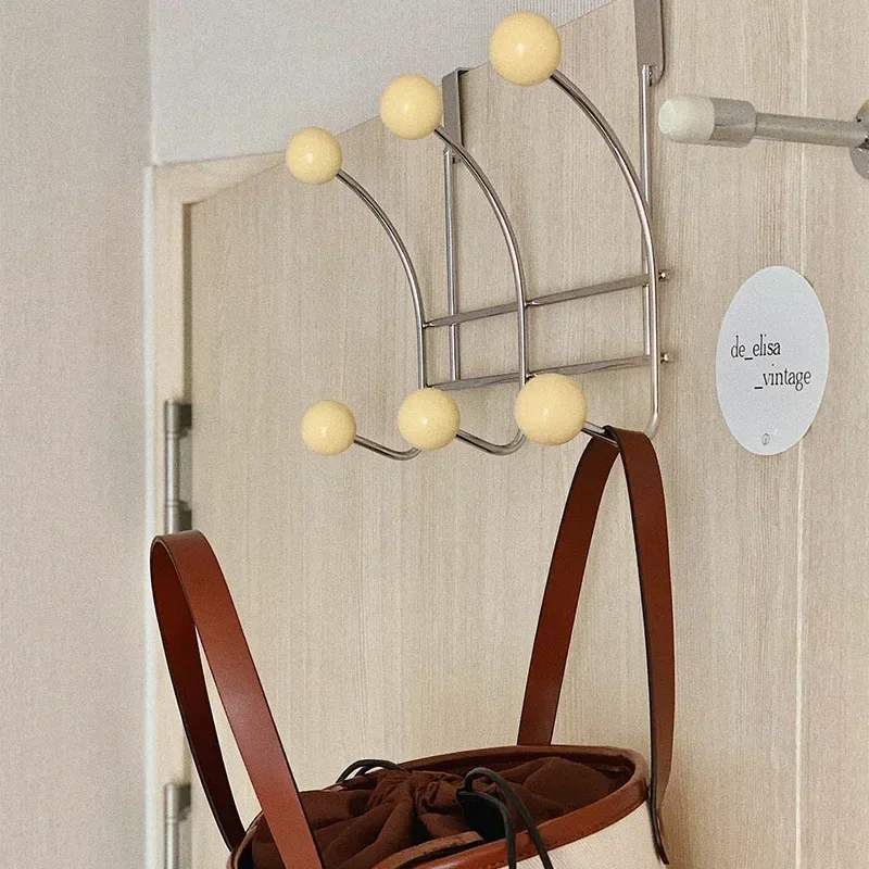 Eckaufhänger Haushalt Metall Wandhaken ohne Markierungen Nageleisen dekorative Aufbewahrung Kleiderhaken Umkleidekabine Schrank Wohnzimmer