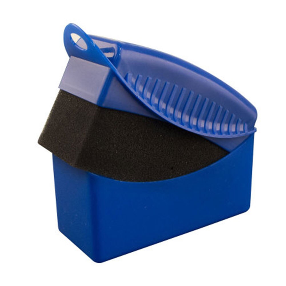 Cepillo de esponja para encerar y pulir ruedas de coche, cepillo de limpieza de plástico ABS, 1 Uds.