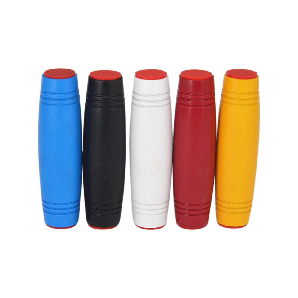 Draagbare houten verbazingwekkende bureau speelgoed leuk mokuru dimensionale zijwaartse flip speelgoed loslaten angst aandacht stress volwassenen edc fidget spinner