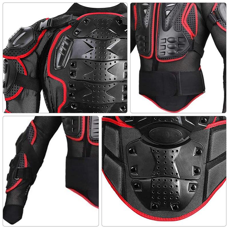 Motorcycle full body Armor jackets men elbow shoulder chest back pad protector Protection Protective Gear Clothing jackets