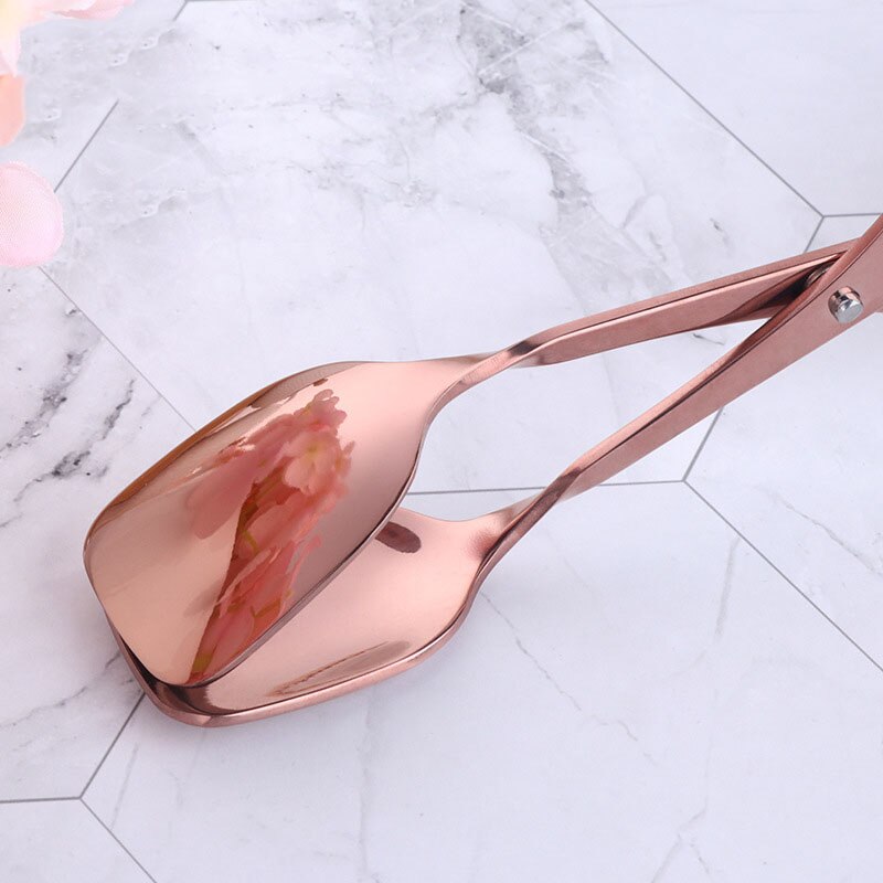 Food Tongs Stainless Steel Food Clips Barbecue Buffet Salad Scissors Egg Bread Tongs Cooking Tools Kitchen Gadgets