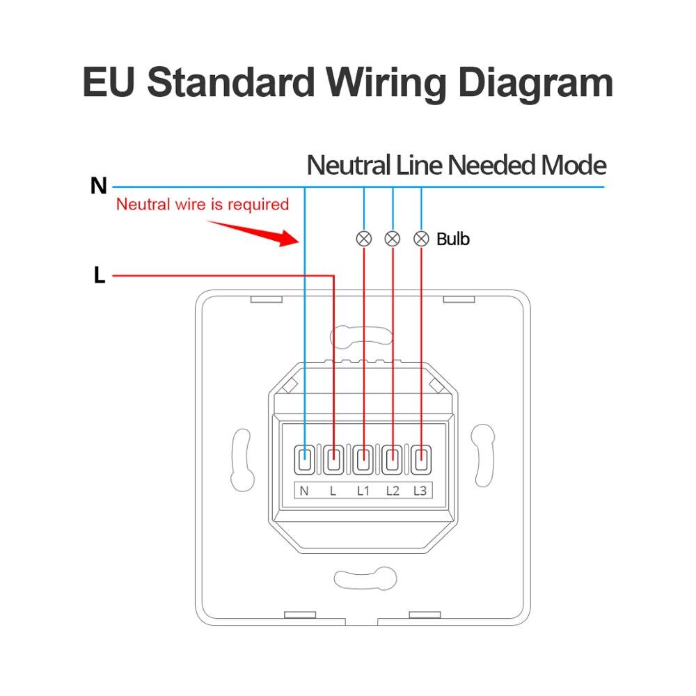 Apple HomeKit Switch WiFi Smart Remote Control Wall Switch Home LED Light Push Button Switch Work With Siri Interruptores