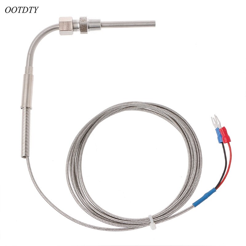 Sensores de Temperatura do Gás de escape EGT Termopar Tipo K Para Exhaust Gas Probe Temp Do Motor 1/2/3/ 4/5 m: 2m