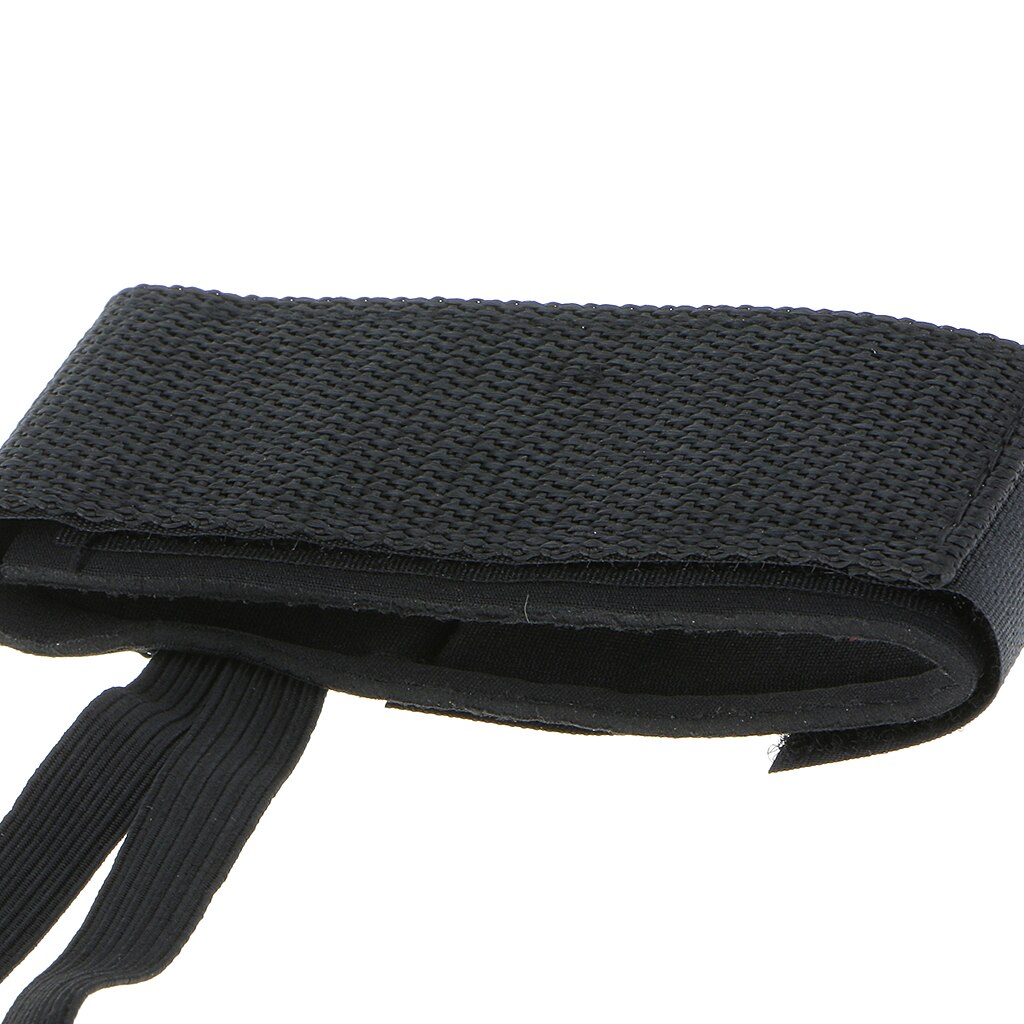 2pc Black Duurzaam Bodyboard Fin Saver Riemen Flippers Swim Dive Vinnen Tether Ontworpen Lus Rond Terug