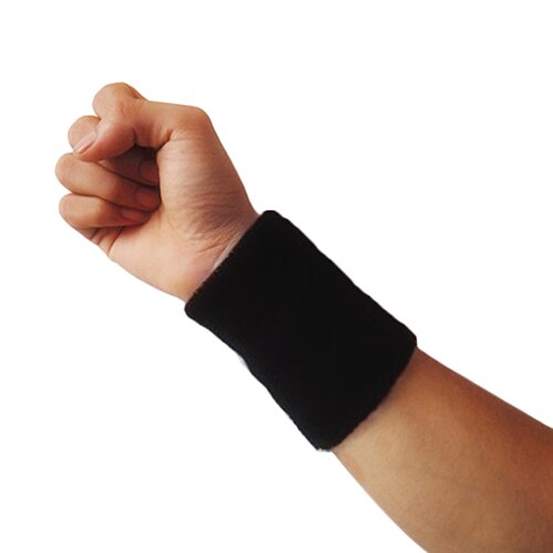 1Pcs Da Polso Fasce Da Tennis Sport Wristband Pallavolo Palestra Polso Brace Support Banda di Sudore Asciugamano Braccialetto Protector Per Esterno