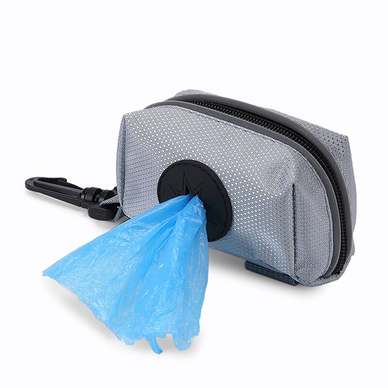 Pet Dog Poo Bags Poops Waste Bag Disposable Pouch Holder with Hasp for Walking Travel J2Y