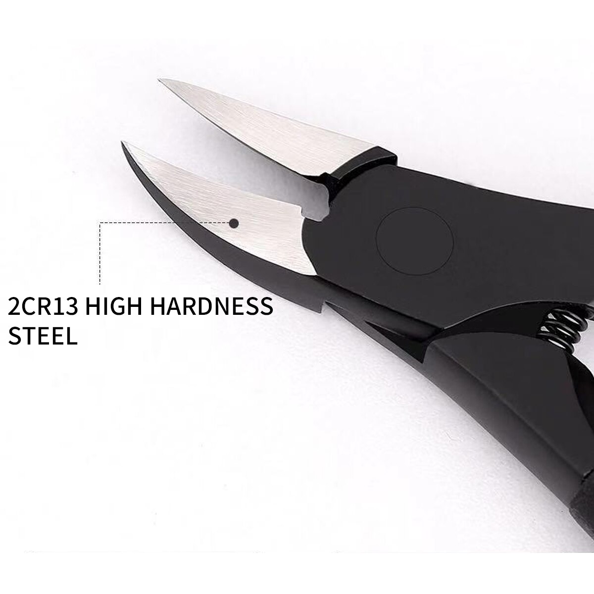 Nail clippers stainless steel needle nose pliers sharp manicure tool thick nail trim