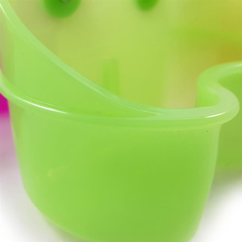Papegaaienvoerbak, plastic vogelkooikom, platte bodem, voerbak, hangende drinkbak, gereedschap, papegaaienvoerbak met schroef
