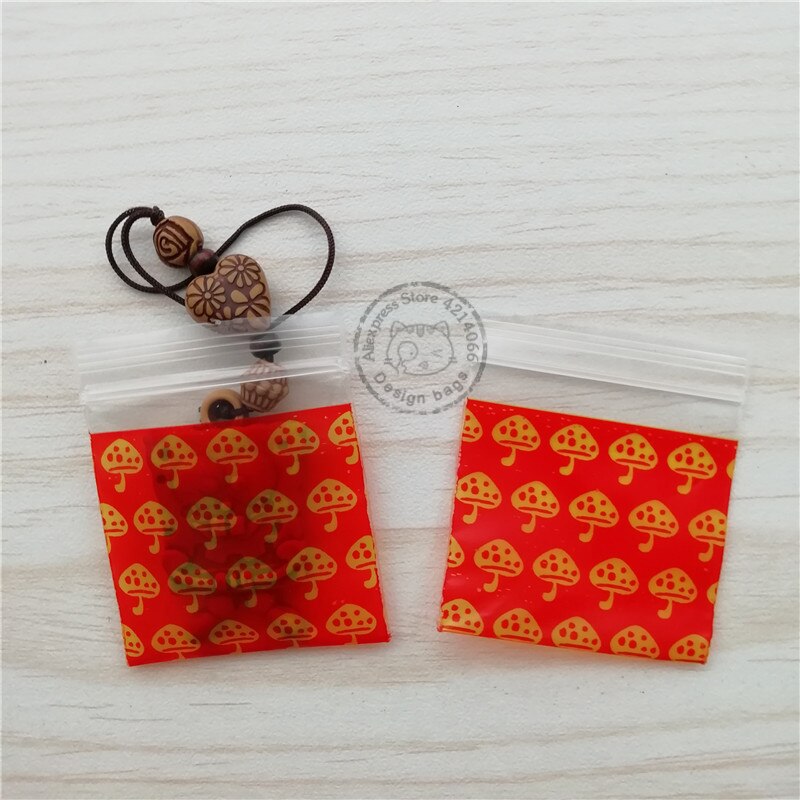 Small Zipped Lock Reclosable Plastic Zip Lock Bags (4Patterns 24Sizes Selects) #H14