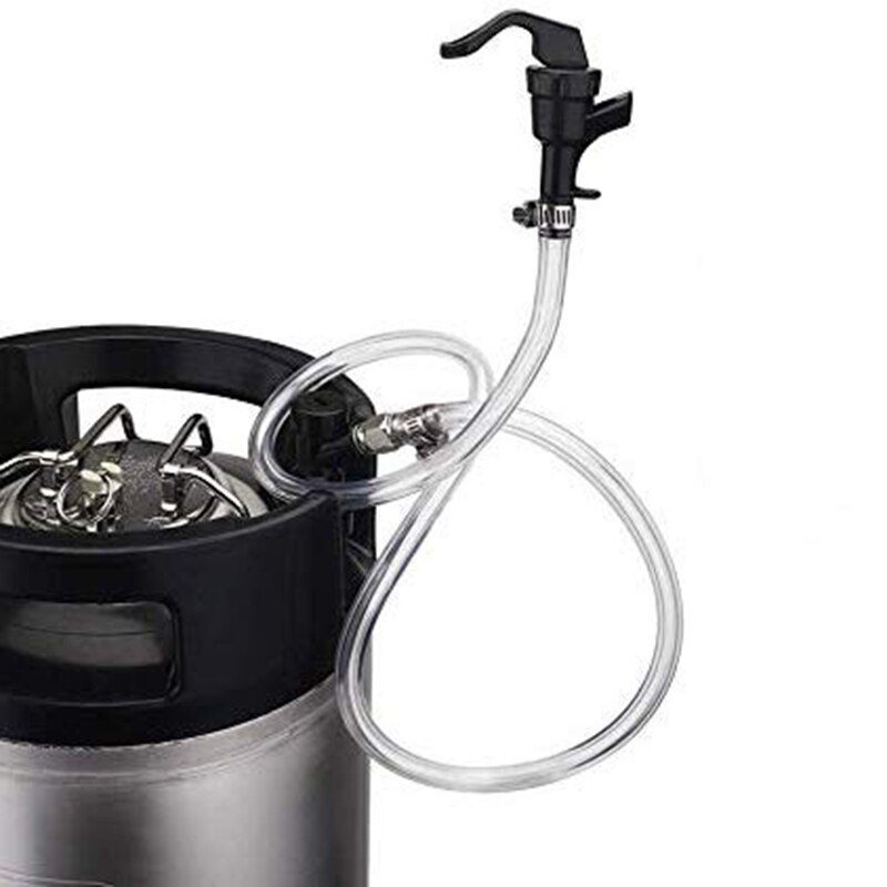 Robinet de pique-nique robinet de fête de fût-homewer Keg ligne de verrouillage à billes distributeur de fût de bière robinet avec collier de serrage