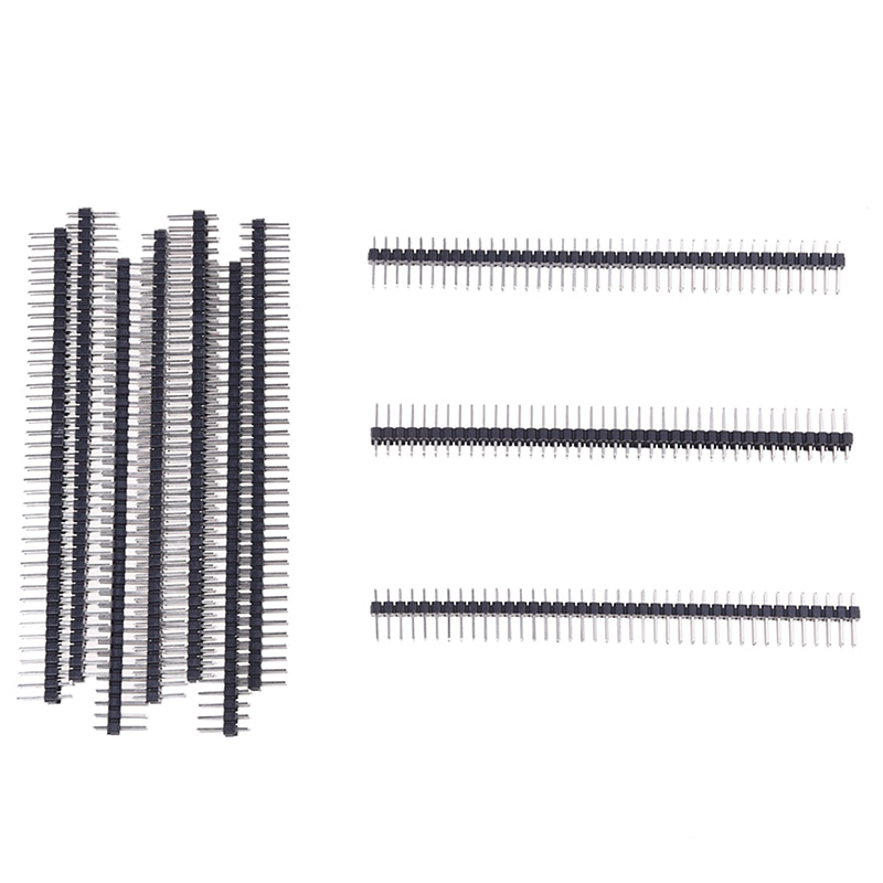 10 Stuks 2X40 Pin 2.54Mm Pitch Double Row Pcb Headers: Default Title