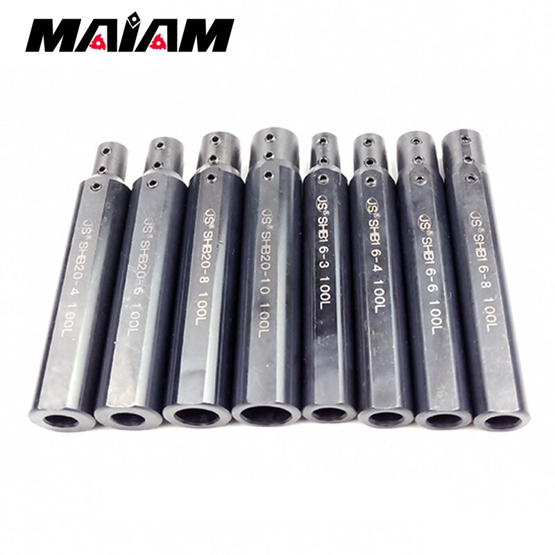 round shank small aperture bore hole turning tool holder SHB20 SHB16 SHB1 milling flat lathe hole boring tool holder sleeve
