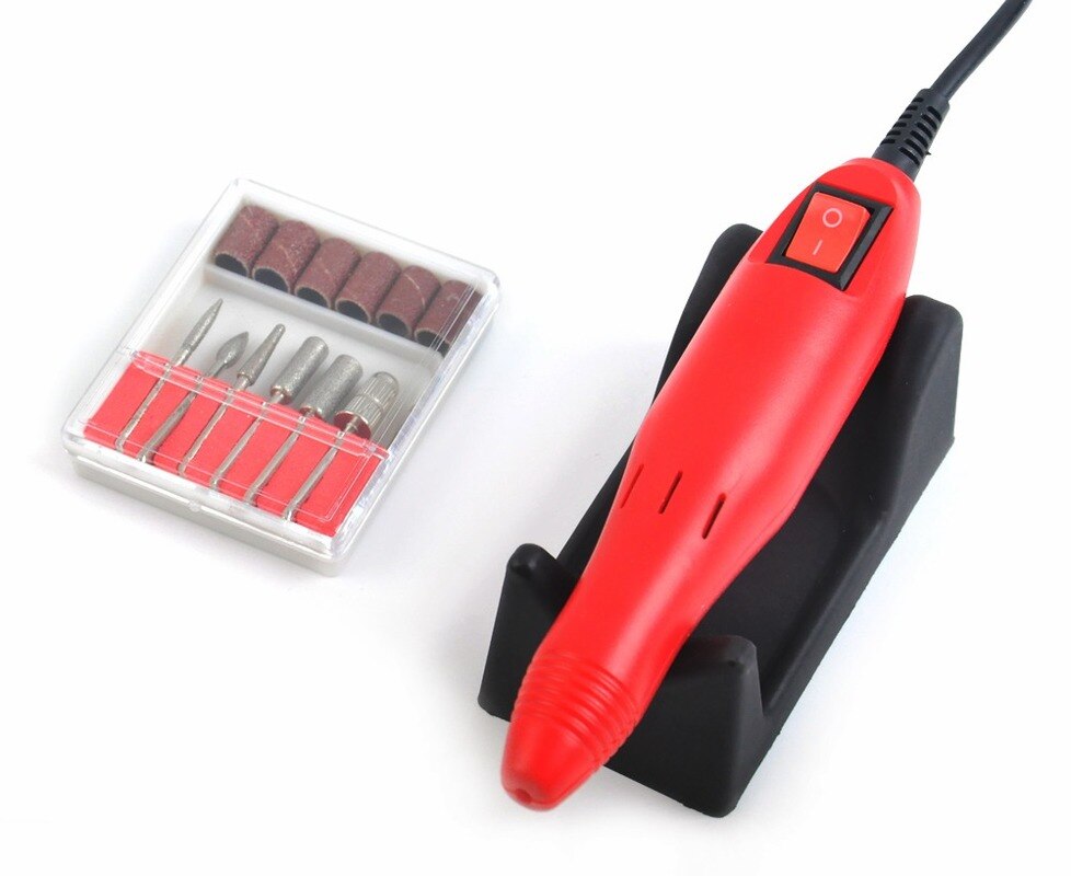 20000 RPM Electric Nail Drill Bits Set Manicure Machine Mill Cutter for Manicure Nail Art Tools Gel Polish Grind Pedicure File