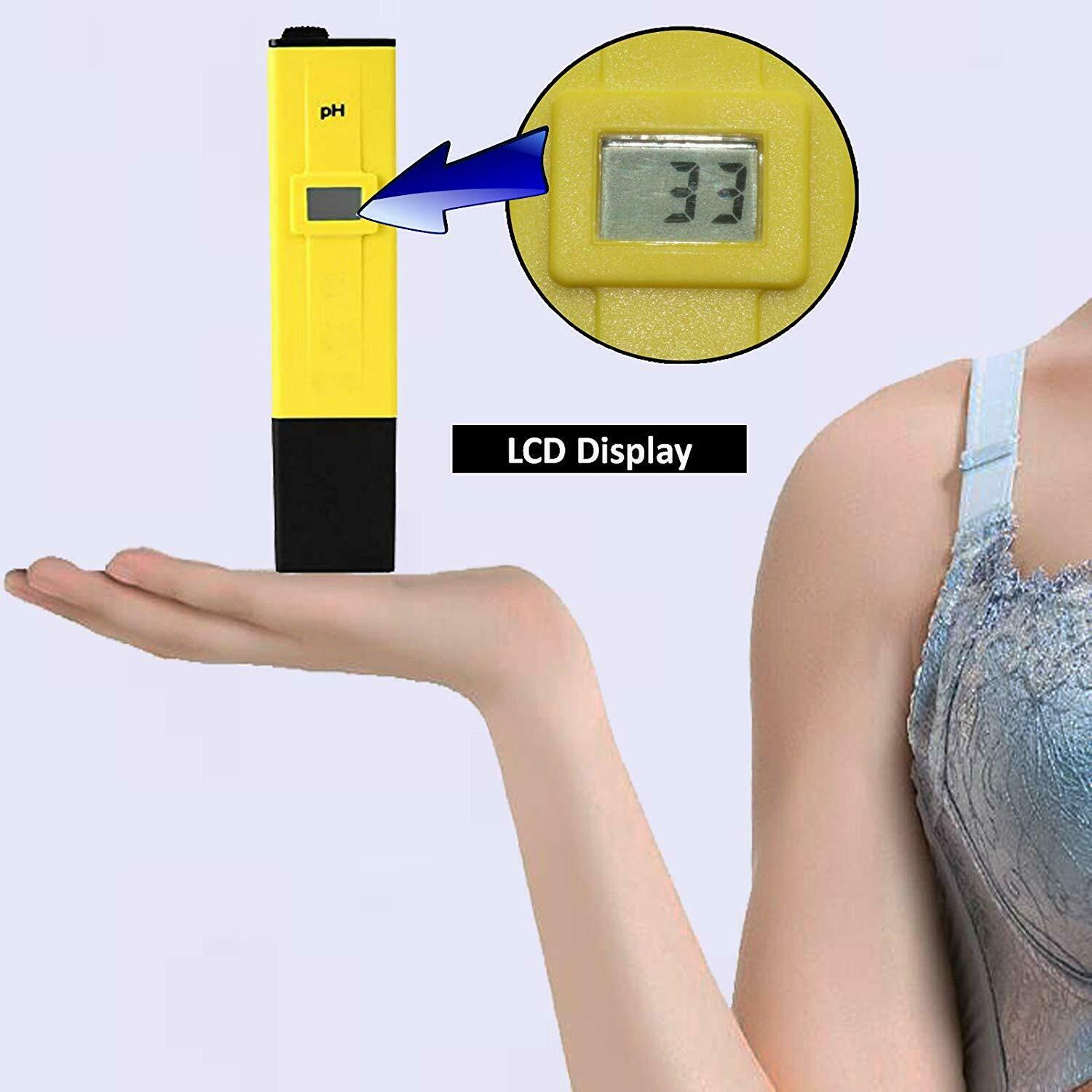 Aquarium Pool Swimm SPA Water LCD Digital PH Meter Tester Measure Pen laboratory