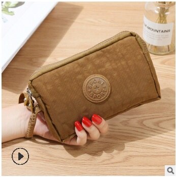 Women Canvas Small Coin Purse Card Zipper Wallet Holder Phone Bag Clutch HandbagCash Card Phone Holder Case Clutch Handbag: B