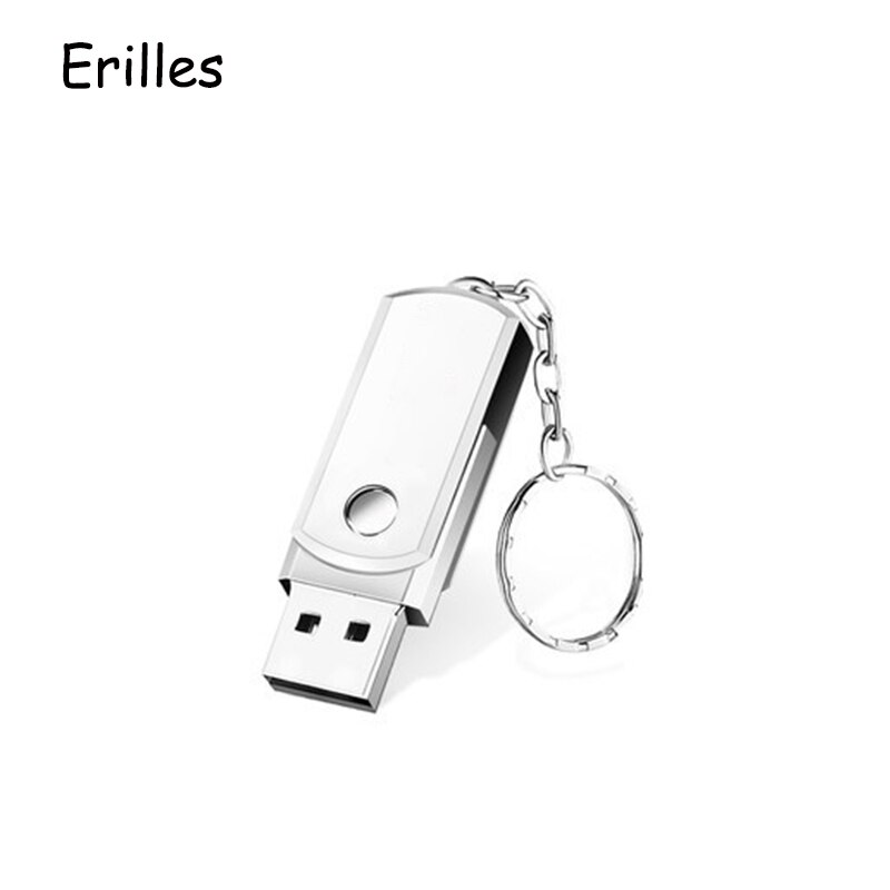 Waterproof Metal U Disk Memoria 8GB 4GB Memory Stick USB Flash Drive 32GB Pendrive cle usb 2.0 16GB 128GB flash Pen Drive 64GB: 4GB / Silver