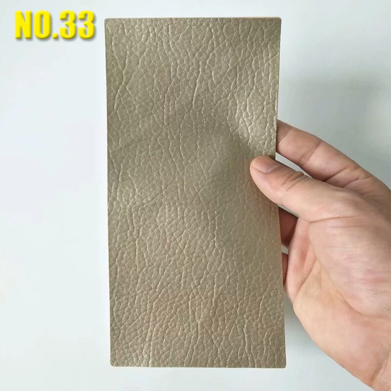 10*20Cm Zelfklevende Plakken Leer Patch Sofa Reparatie Lederen Pu Patch Seat Bed Plakboek Stof Sticker badge: NO.33