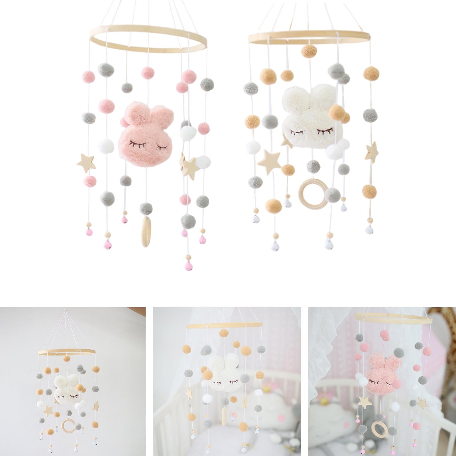 Culla giocattoli mobili decorazione letto culla letto Mobile campana per camera da letto Mobile per culla