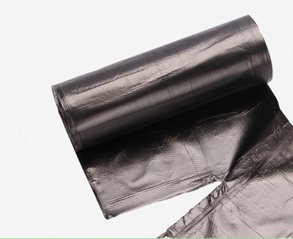 1 Roll Garbage Bags Single Color Thick Convenient Environmental Cleaning Waste Bag Plastic Trash Bags