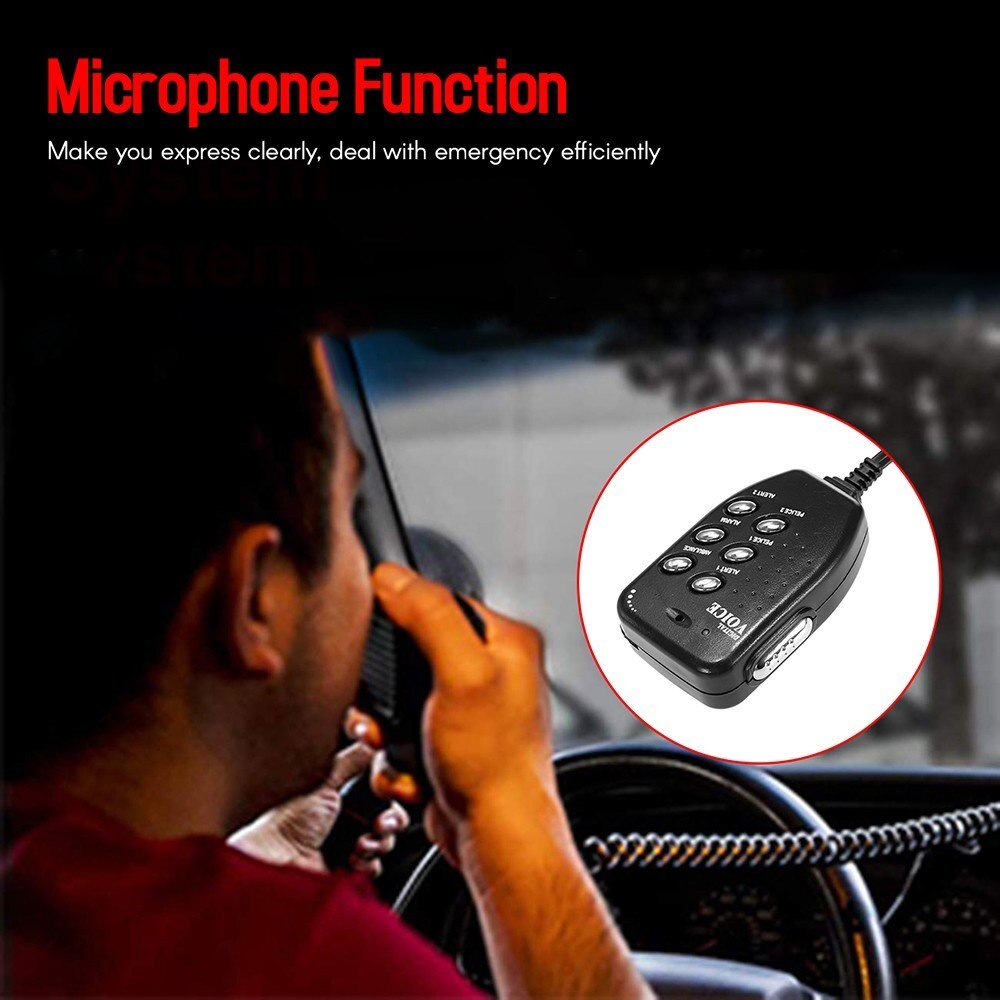 Boddceto RC Auto Hupe Sound Simulator - 4 Sounds Für 1/10 1/8 RC Autos SCX10 TRX4