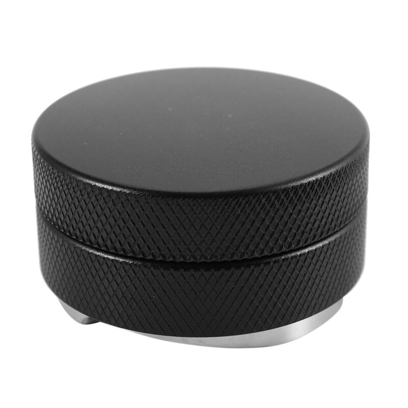 Espresso 58mm café distribuidor nivelador ferramenta macaron tamper café com três inclinações angulares-preto