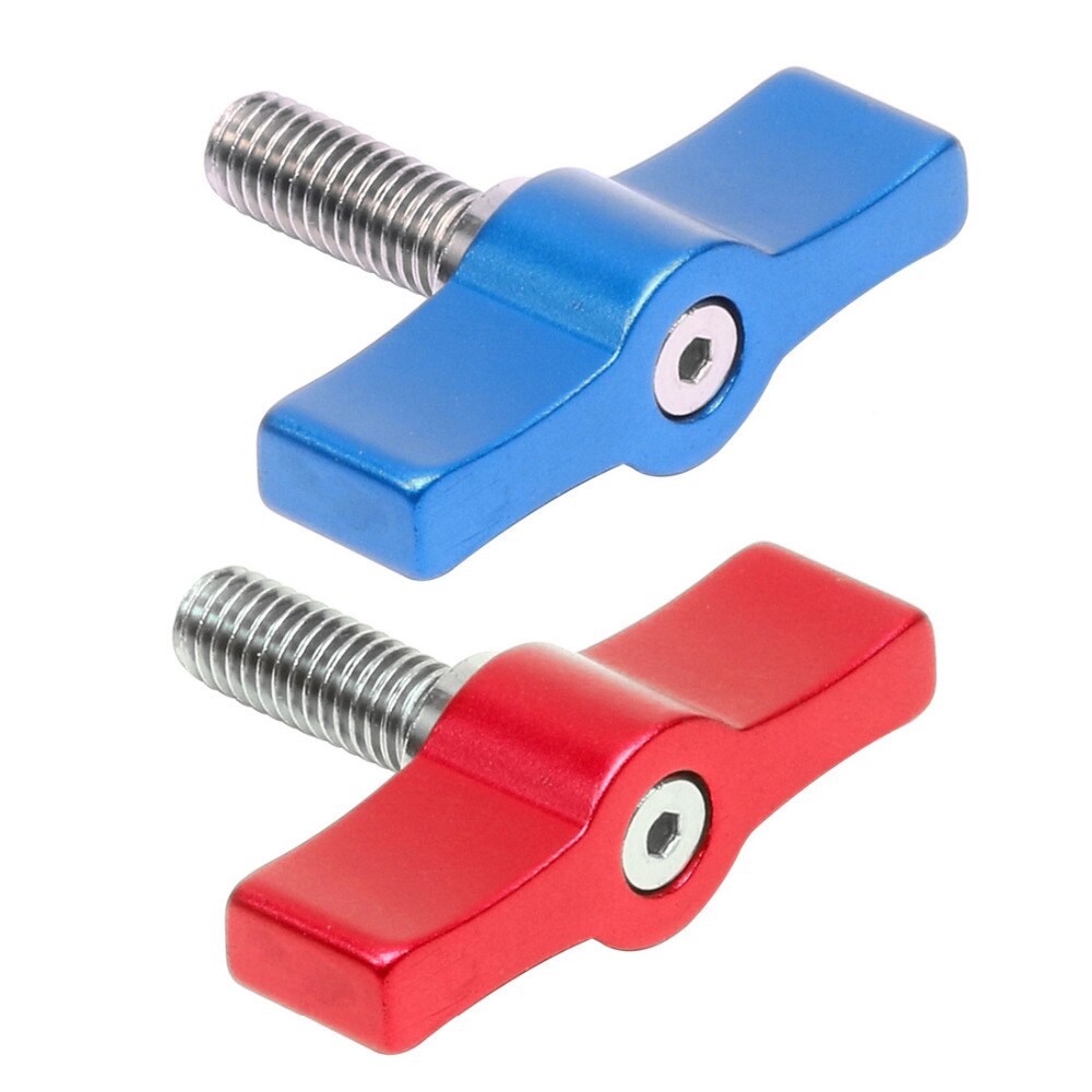 BGNing M4 M5 M6 Hand Tighten Screw Aluminum Alloy Handle Adjustable Screws for DSLR Camera Photo Studio Accessory