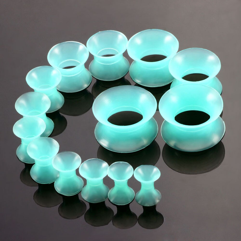Acryl Oor Gauge Doorstoken Oorbellen Taper En Plug Stretching Kits Gemengde Kleur Oor Flesh Tunnel Uitbreiding Body Piercing Sieraden