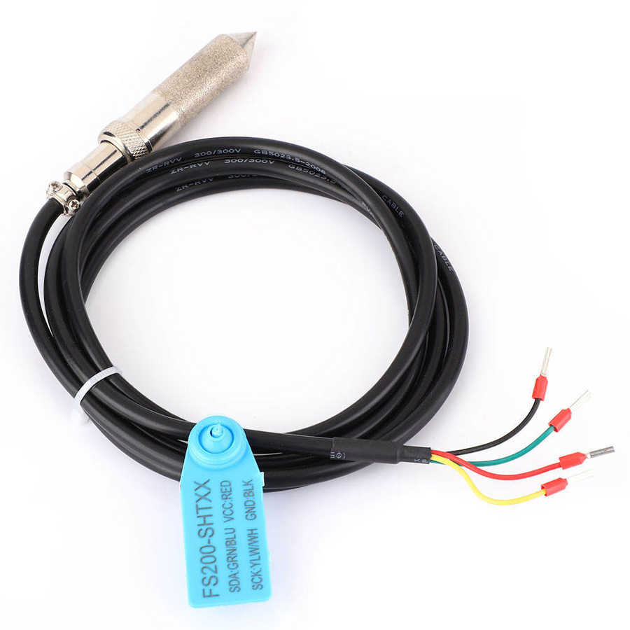 SHT10/11/15 Soil Moisture Sensor Digital Soil Temperature Humidity Sensor Black