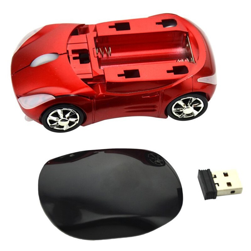 XQ – souris optique sans fil 2.4Ghz pour ordinateur Portable, accessoire de jeu, de luxe, en forme de voiture, pour PC et Portable
