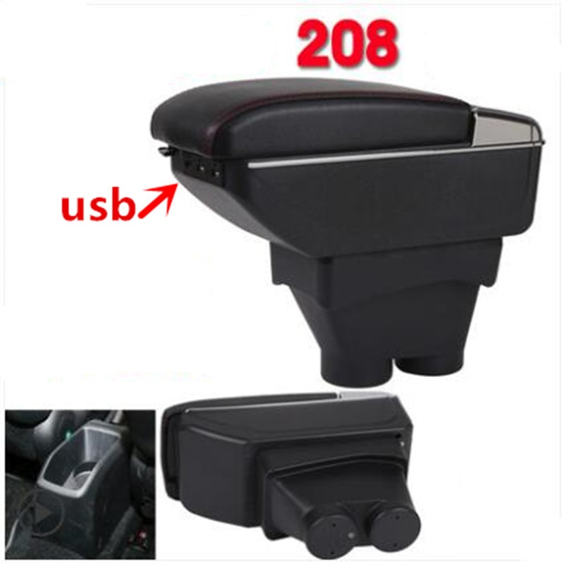 Voor Peugeot 208 Armsteun Doos