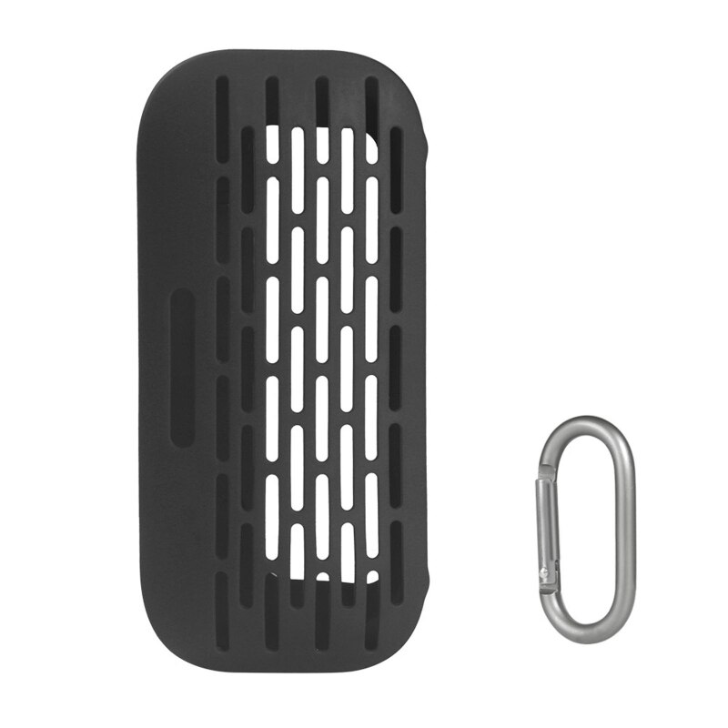 Housse de protection en Silicone pour enceinte Bose Soundlink Flex, étui de transport compatible Bluetooth, accessoire Audio: Black
