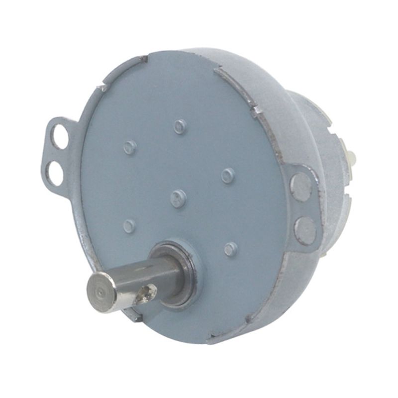 Cadre d'affichage de moteur de réduction de vitesse d'engrenage en métal, accessoires de tête de moteur de barbecue JS50T H37F 12V cc à couple élevé: Default Title