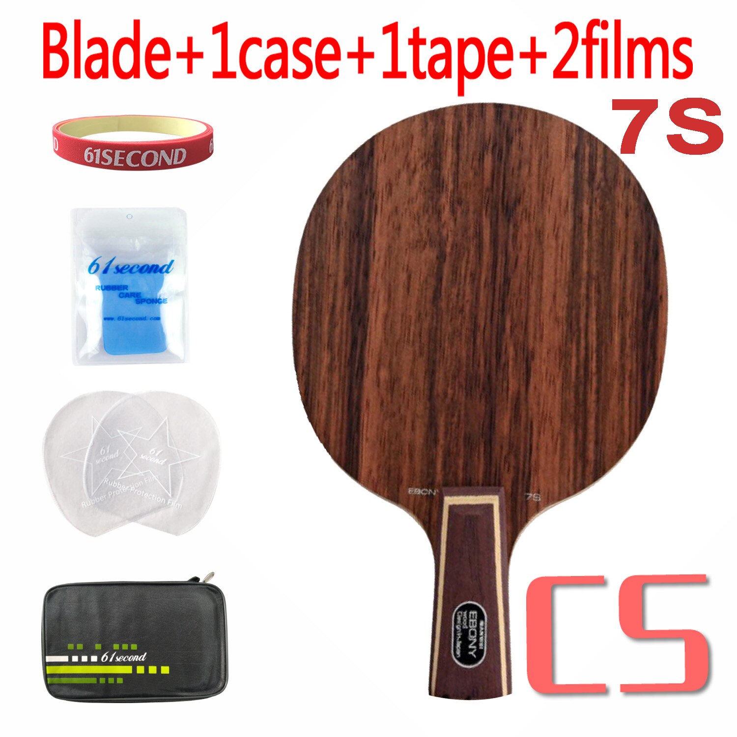 Original Sanwei H5s H7s Table Tennis Racket Ping Pong Blade Bat: H7S CS with FM