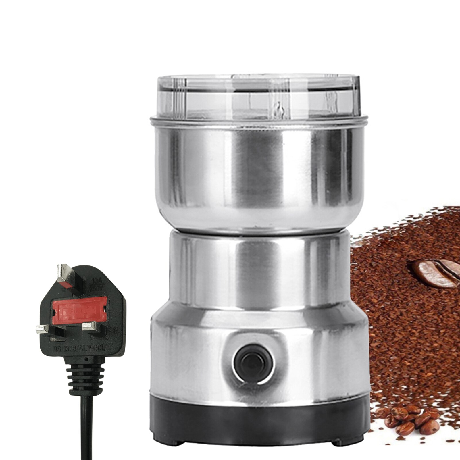 Multifunction Smash Machine Electric Mill Spice Pulverizer Grinding Machine Tool Stainless Steel Electric Coffee Bean Grinder