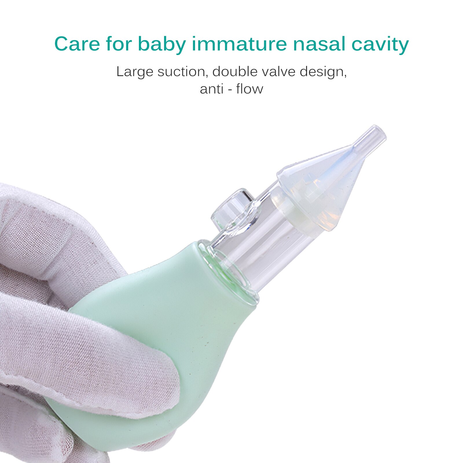 Infant Snot Vacuüm Sucker Soft Tip Cleaner Babyverzorgingsproducten Siliconen Pasgeboren Baby Kinderen Neus Aspirator Peuter Neus Cleaner