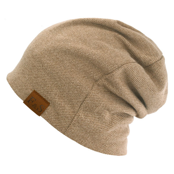 Skullies Beanies Knitted Hat Men Autumn Hats For Men Bonnet Gorras Skull Mask Soft Male Balaclava Women Winter Beanie Hat Cap: khaki