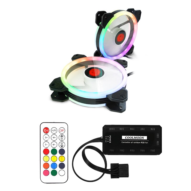 COOLMOON Remote RGB LED Light Controller