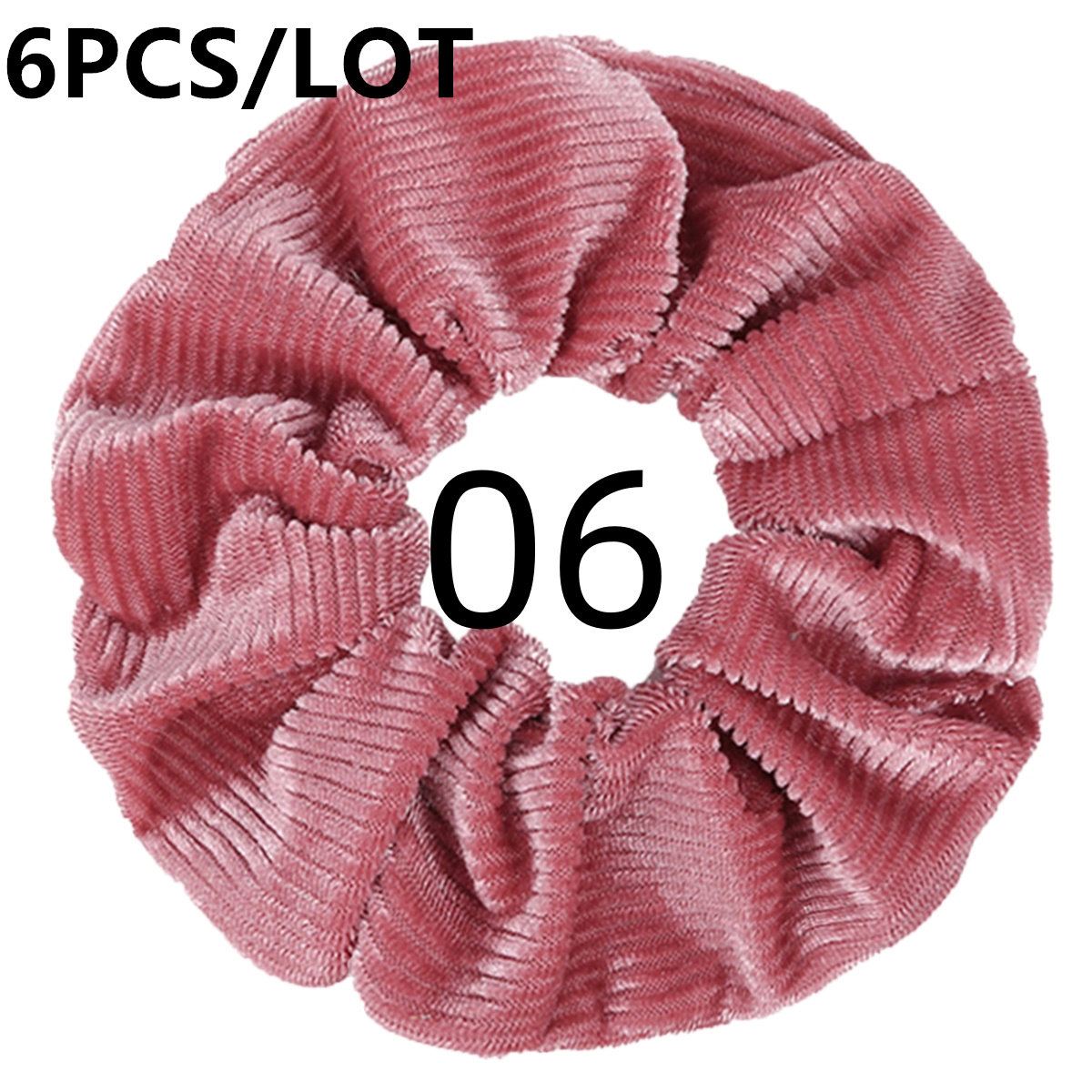 10/6 pçs veludo scrunchies elásticos de borracha mulheres meninas macio sólido headbands rabo de cavalo titular faixa de cabelo acessórios warmtie