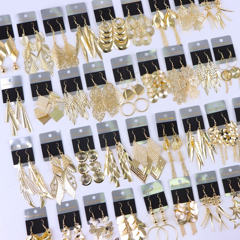 10/20/30/50 paar ohrhänger im boho-stil mit schmetterlings-, blatt- und tropfenanhänger für damen – charmanter schmuck für partys