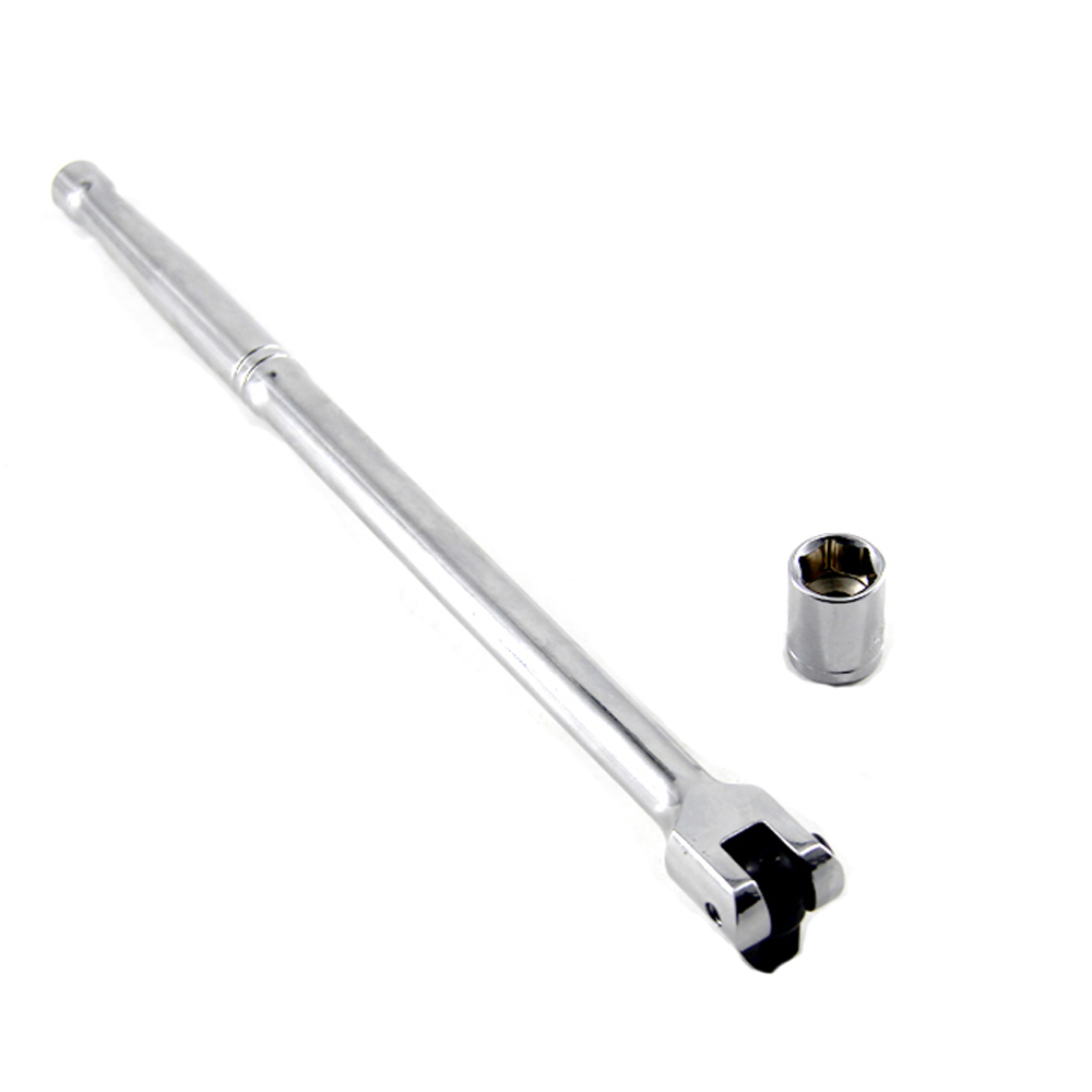 MacWork 3/8 inch Drive Heavy Duty Breaker Bar Use for Stubborn Nuts and Bolts 250MM Length