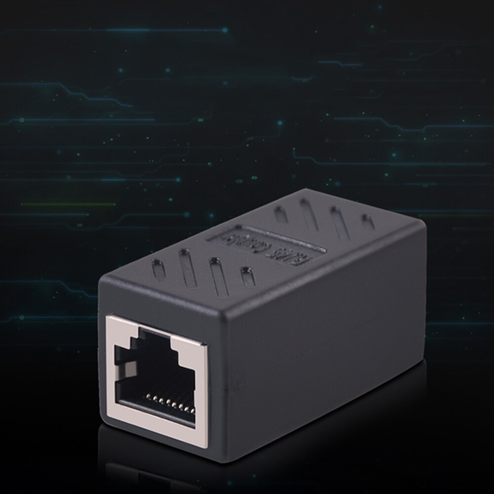 RJ45 Female to Female Network Ethernet LAN Connector Adapter Coupler Extender female inline coupler Secure Reliable