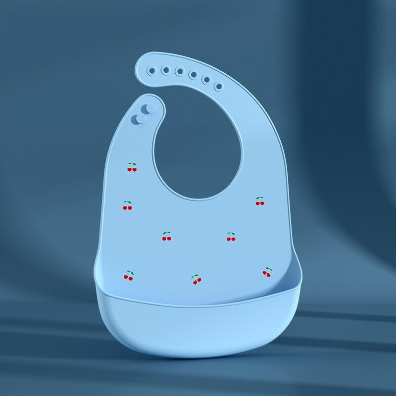 Bavoirs en Silicone pour bébé, animaux de dessin animé cerf, doux, alimentation pour bébé, imperméable, ajustable, pour enfants fille et garçon, accessoires de soins: style2