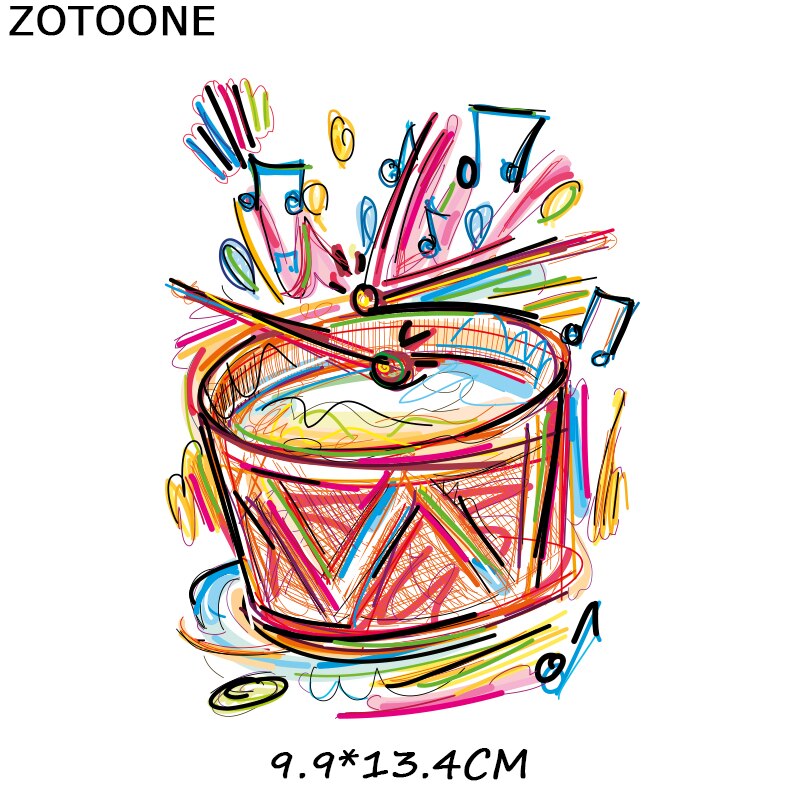 Zotoone Kleurrijke Londen Vrijheidsbeeld Patches Ijzer Op Transfers Voor Kleding T-shirt Diy Kids Camera Stickers Warmteoverdracht: ZT1977