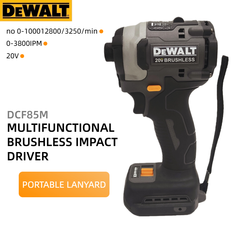 DEWALT DCF85M Impact Driver Electric Driver 20V Brushless Cordless 3800RPM screwdrivers High Torque tools Power Tools NO battery