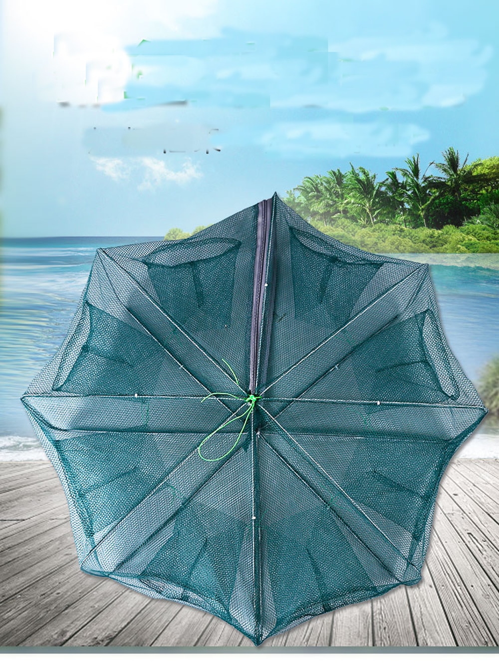 6/8/12/16 Hole Folding Portable Hexagonal Net Fishing Crayfish Fish Automatic Trap Shrimp Carp Catcher Cage Net Net