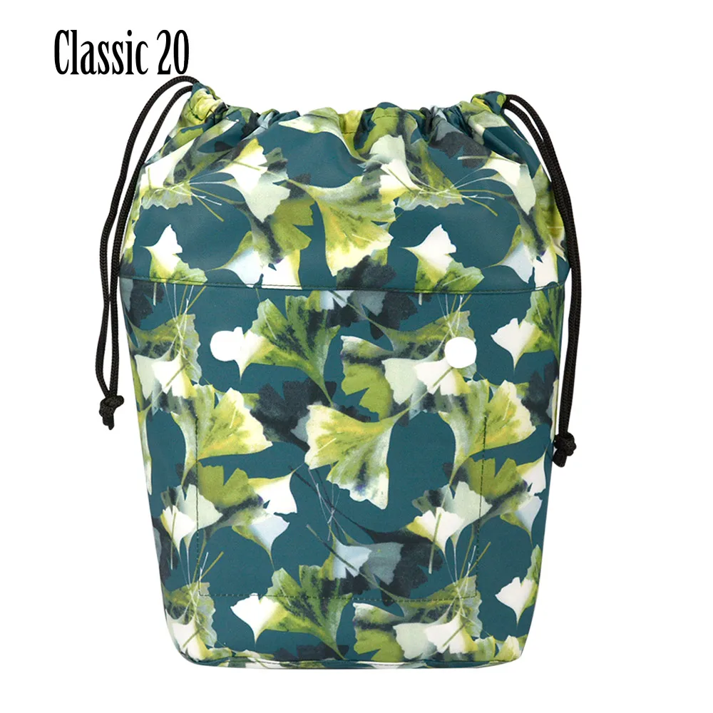 Nouvelle grande capacité classique Mini cordon coloré doublure intérieure insérer pour grand Mini Obag toile poche intérieure pour O sac