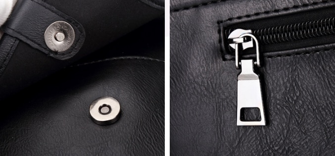 Maletín de cuero Vintage para Hombre, Bolso de hombro de negocios, impermeable, para trabajo, DF345