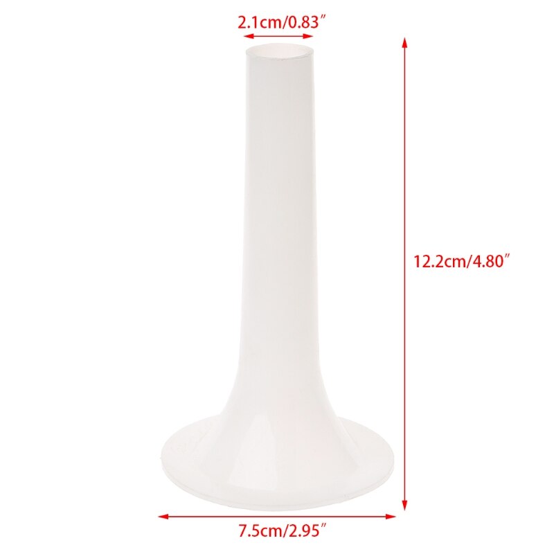 En plastique #32 taille hachoir à viande saucisse bourrage Tube corne entonnoir pour remplir la viande directe: 42