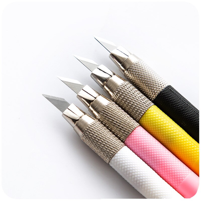 Duguo søde papirvarer og papirbåndskæremåtte silhuet  a4 pvc skæremåtte slik farveblad pen 18mm fræser med 12 knive