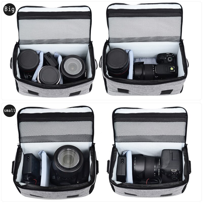 Funda impermeable para cámara DSLR Canon EOS 1300D Mark III 800D 200D Mark II 60D 700D nikon D5000 Pentax lumix Photo Bag